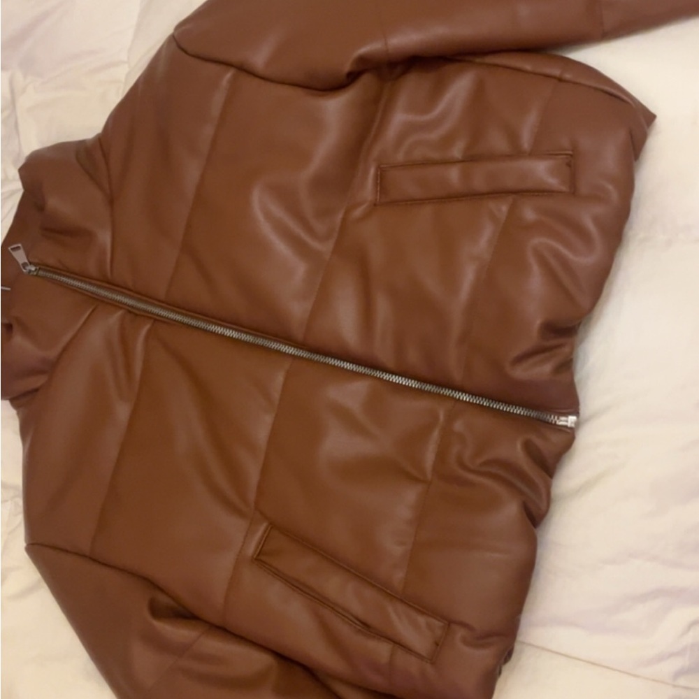 Charlotte Russe Brown Puffer Jacket